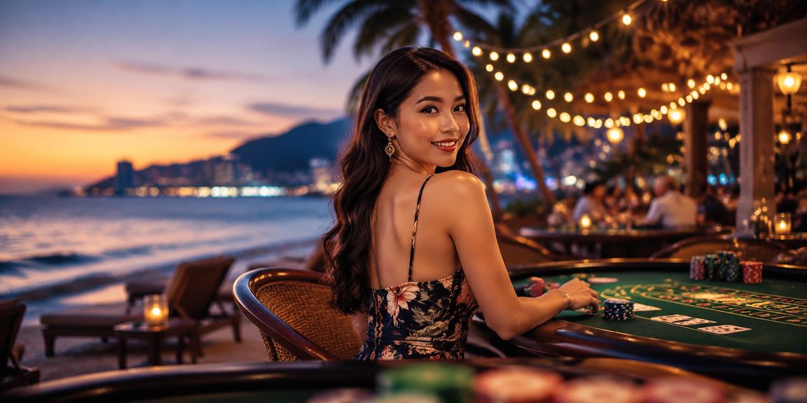 Permainan Baccarat gaya Malaysia di Pulau Pinang dalam suasana kasino tempatan