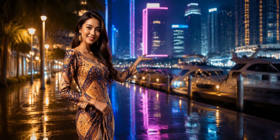 Suasana hiburan kasino di Petaling Jaya dengan elemen batik tempatan
